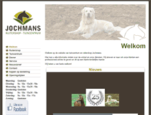 Tablet Screenshot of jochmans.com